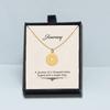 LeCalla Вдохновляющее ожерелье с подвеской One Day at a Time из стерлингового серебра 925 пробы для женщин-подростков