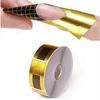 500Pcs Nail Art Polish Sticker Polish Gel Tips Gold Form Manicure Styling Tools