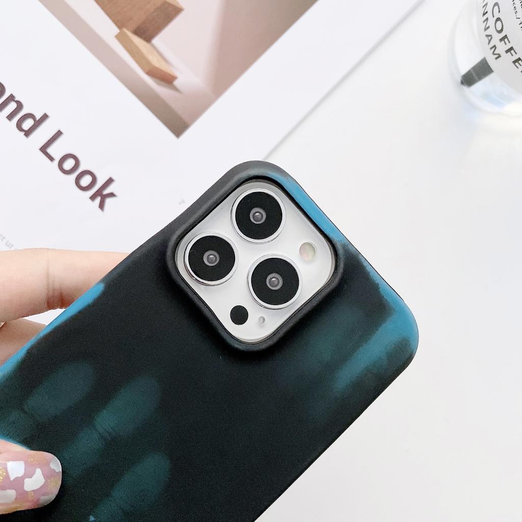 Применимо к Apple 16PROmax чехол для мобильного телефона с тепловым датчиком iPhone15/13Pro термочувствительный меняющий цвет жесткий чехол