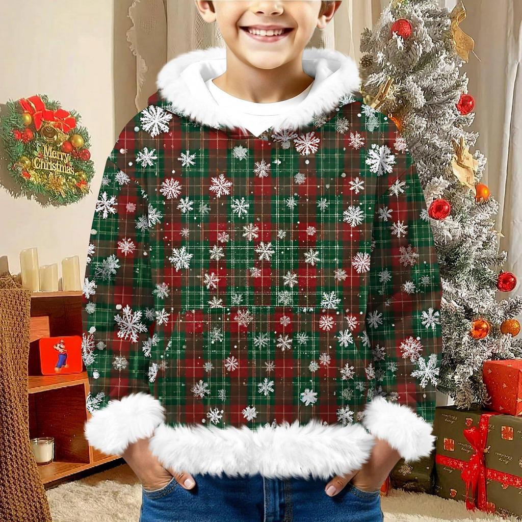 Children's Sweatshirt Girls Boys Long Sleeve Lightweight Casual Hoodie Loose Comfortable Sweatshirt