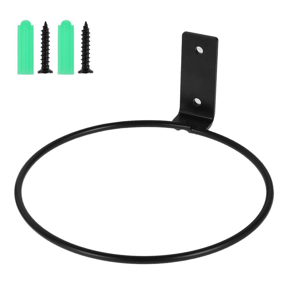 Поддоны для цветочных горшков Настенный держатель для кольца горшка Металлические крючки-подвесы для кашпо Настенный кронштейн Стойка для хранения растений Сад