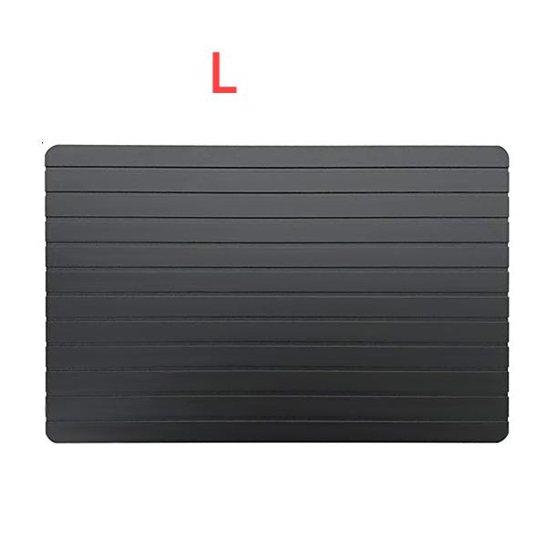 Большой алюминиевый лоток для размораживания замороженного мяса с пластиной для сверхбыстрой разморозки Natural Fast & Magic Defroster Board