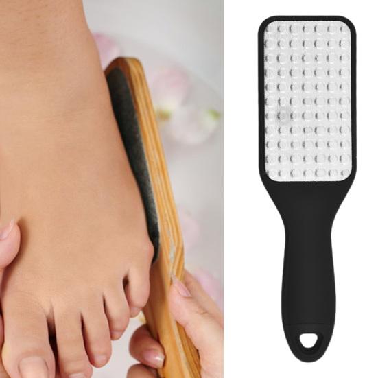 Dead Skin Callus Remover Foot Scrubber Dry Wet Dual Use Stainless Steel