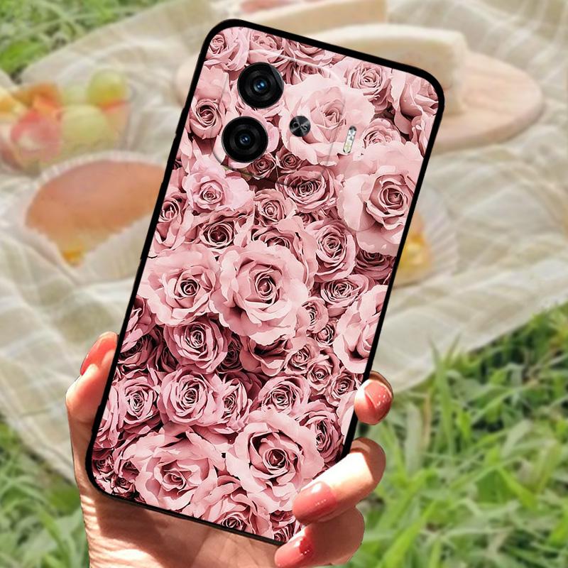 Для VIVO iQOO Z9 Turbo 5G Чехол Роскошная Мода Красивая Силиконовая Задняя Крышка Телефона Для IQOO Z9 5G Чехлы Защитный Чехол Capas