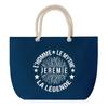Sac De Plage - PLANETEE - Jeremie Mythe Légende - Anse Corde - Grand Format - Motif Étoile