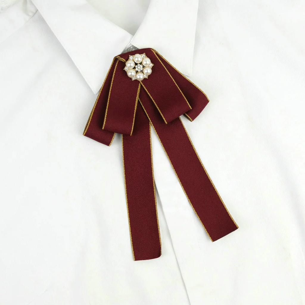 Japanese Style Bow Tie for Women Student Preppy Style Shirt Accessories JK