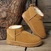 Classic Snow Boots Women's Autumn and Winter New Thick-soled Piled Thickened Warm Cotton Shoes Short Boots