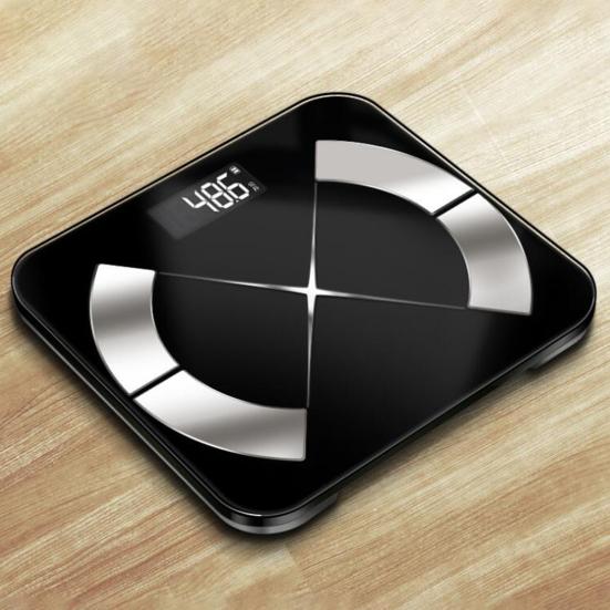 Цифровые весы для ванной комнаты, синхронизация с мобильным приложением, электронные весы для тела, высокоточные весы для измерения жира с