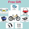 New YX80M-2 Adult Ebike 750W * 2 Dual Motor 48v 20Ah Battery Hydraulic Brake Fully Suspended 26 inch Mountain Tire Bicycle