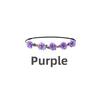 Hand Woven Floral Wreath Crown Adjustable Ribbon Bohemia Garland Headpiece  for Photography Props