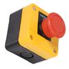 2pcs 10A Red Sign Emergency Stop Switches Push Button Switch 1NO 1NC with Box Compact Responsive