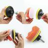14pcs Car Polishing Kit Buffing Pad 1/3''/6mm Wheel Polishing Cone Car Body Wheels Body Wheel Care Tools Car Cleaning Tools J19