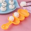 2Pcs/Set Baby Rice Ball Mold Kids Lunch Diy Sushi Maker Mould Kitchen Tools