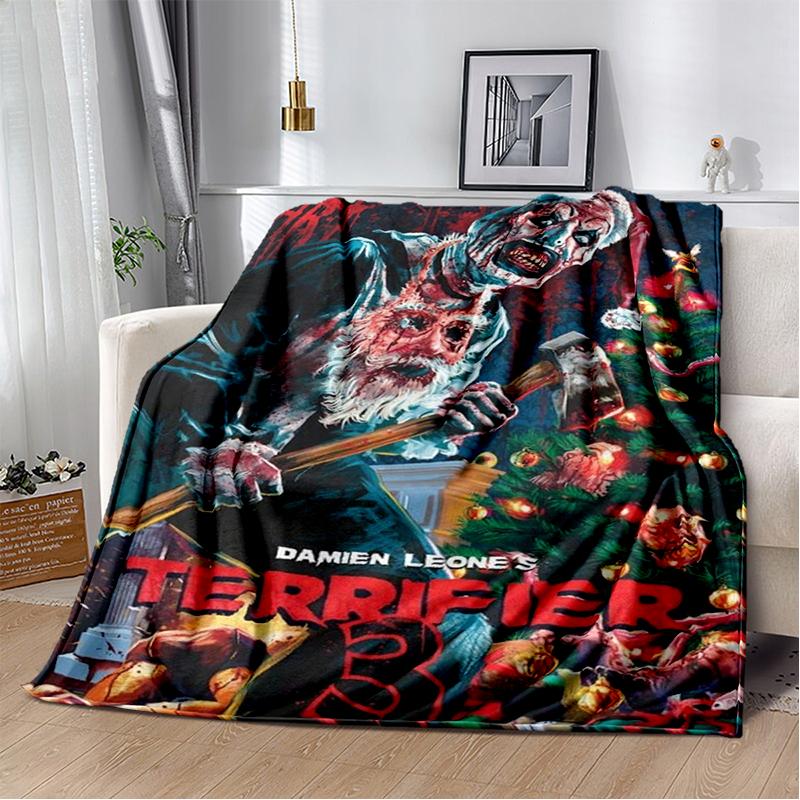 29 Style Terrifier Horror Movie Halloween Gift Soft Plush Blanket,Flannel Throw Blanket for Living Room Bedroom Bed Sofa Cover