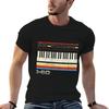 Vintage Juno-60 Synthesizer Schematic - Analog Nerd Design T-Shirt Man T Shirt Summer Cotton T