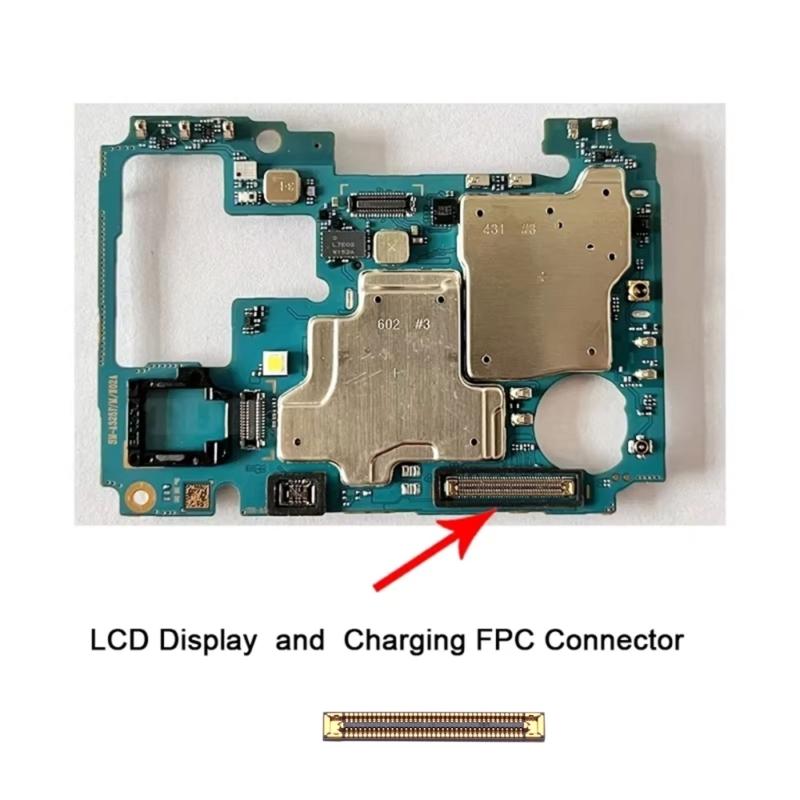 Высокопроводящий сменный FPC Inlines Socket Энергоэффективный Inlines Socket Металлический разъем для зарядки для A32 -A325