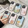 Чехол для телефона BuBu And DuDu для iPhone 16 15 14 13 12 11 Pro Max Plus Ударопрочный кожаный чехол