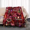 Fantasy Adventure MovieThemed 3D Printed Blanket  Harry Potter Warm  Cozy Flannel Throw Suitable for Bedrooms Sofas Beds