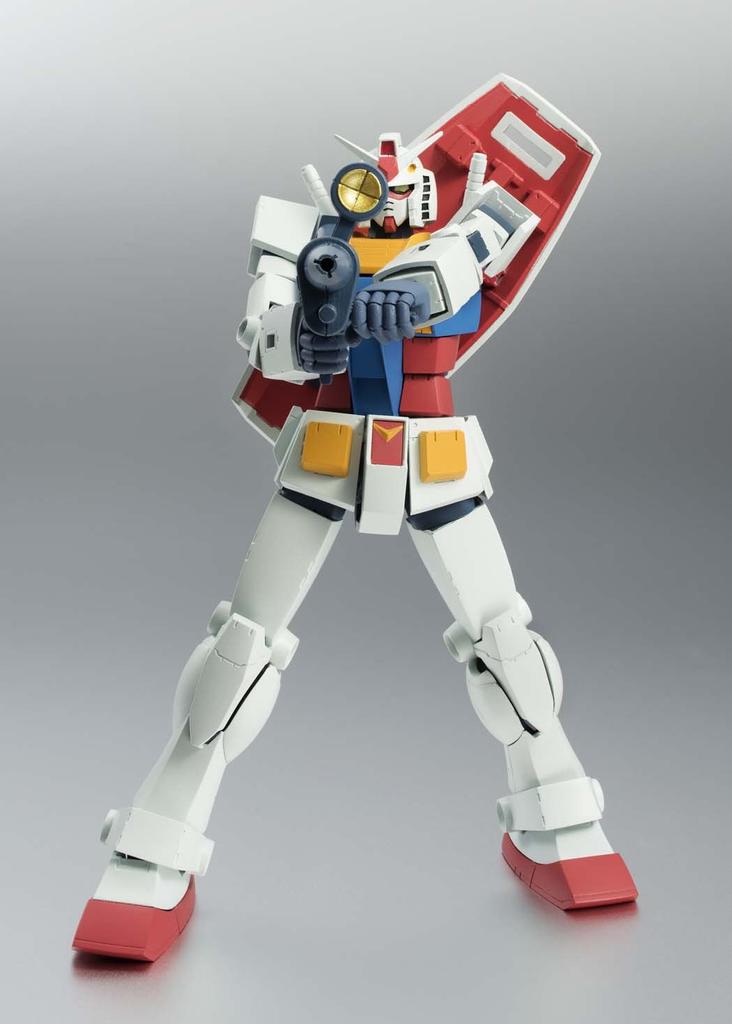 TAMASHII NATIONS ROBOT Spirits Mobile Suit Gundam Gundam 125mm Painted Movable Figure [SIDE MS] RX-78-2 Ver. A.N.I.M.E. Approx. ABS&PVC