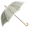 Makita Shoten Long Kirie Forest UV For Sunny or Rainy Made In 03660209 Women's Umbrella, Umbrella, (Dot Stripe), Green, Protection, Days, Jump, Japan,