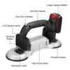 60-180 мм Машина для укладки плитки Вибратор для плитки Присоска Регулируемый Автоматический Напольный Вибратор Инструмент для выравнивания С аккумулятором 400 кг