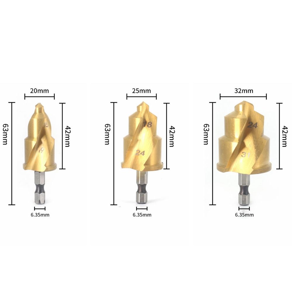 Сверхмощное подъемное сверло PPR 20/25/32 мм инструмент для расширения водопроводных труб, сверло для водопроводных труб, пластик