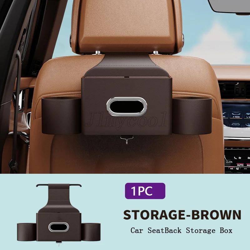 For Lexus HYBRID Car Seatback Multi-Functional Storage Box Car Seat Back Organizer Rack Rear Tissue Box Car Accessories