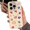 Чехол для мобильного телефона iPhone16 с маленькими животными для Apple 14/13/12/11pro Пшеничный противоударный Xsma