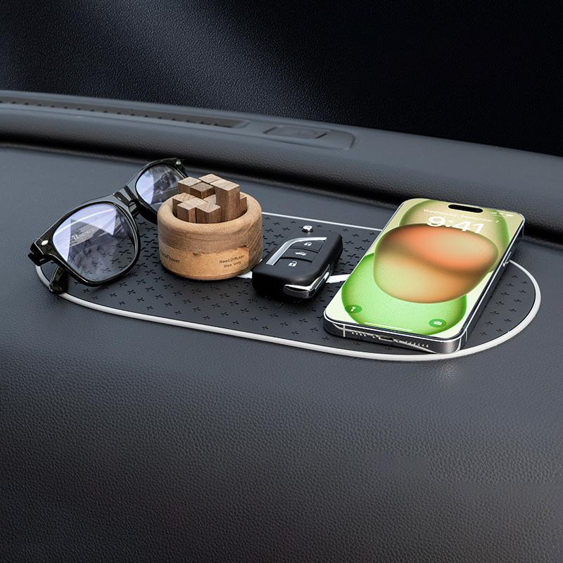 Car Dashboard Anti-Slip Sticky Mat Auto PVC Pad For Phone Sunglasses Phone For Citroen C1 C2 C4 C6 C3-XR Picasso Grand DS3 DS5 zm1