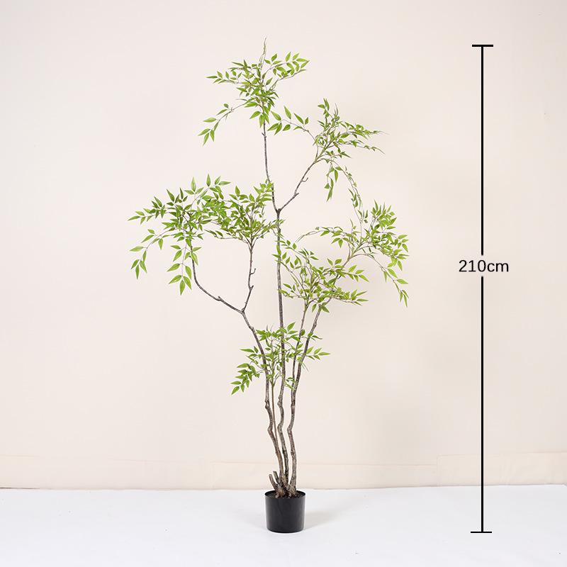 Nordic Traveller's Palm Artificial Plant for Living Room & Window Decor - Potted Greenery for Indoor Landscaping