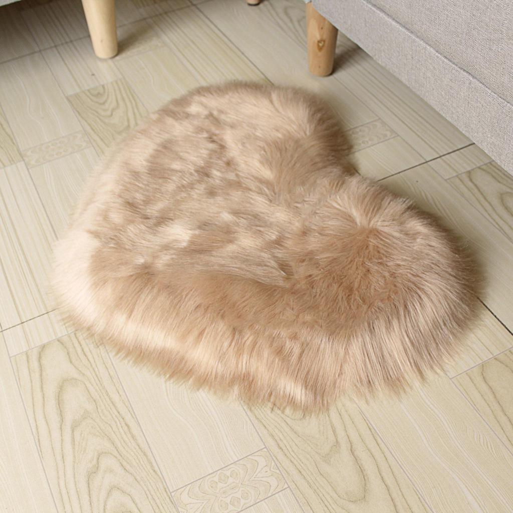 Ковер Spot Love из искусственной шерсти, одеяло для матраса, подушка для дивана, плюшевый коврик для ног для гостиной, журнального столика или спальни