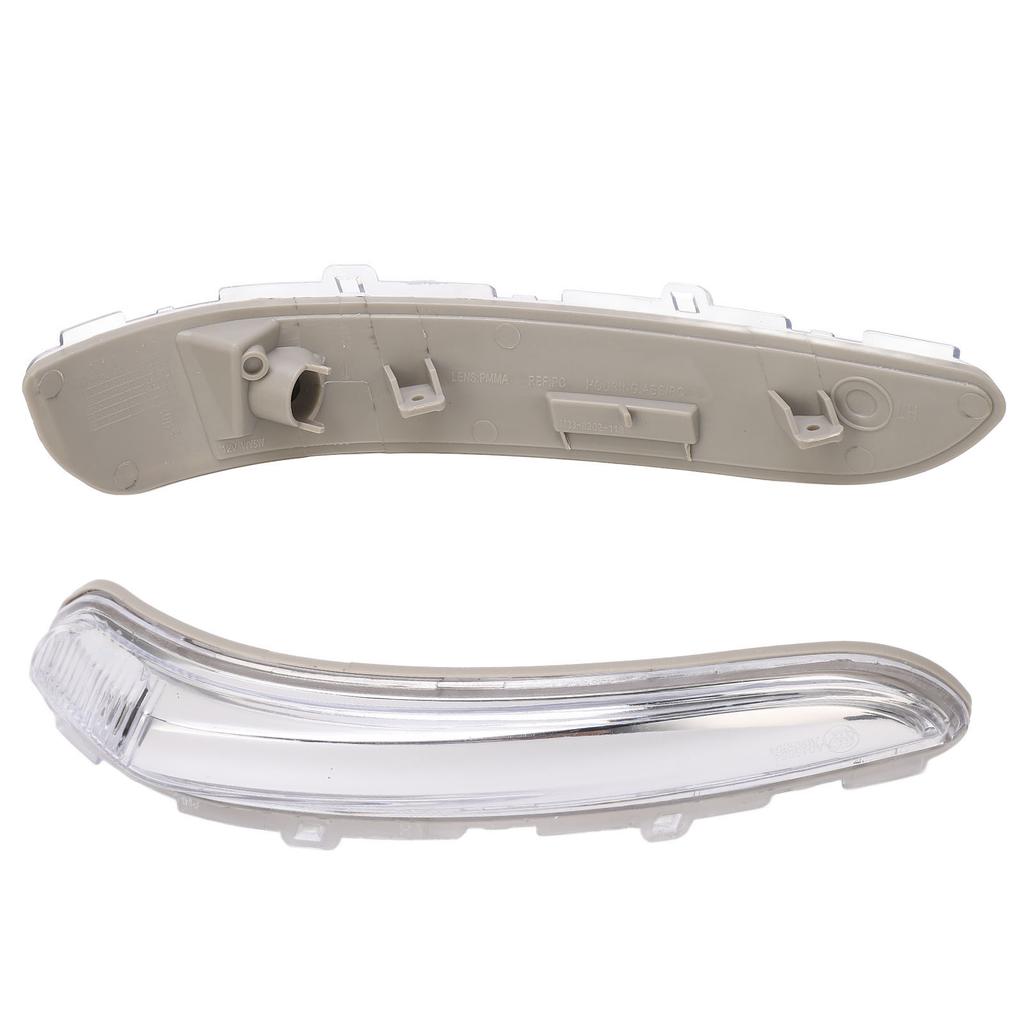 1 Pair Rearview Mirror Turn Signal Shell 9814464680 Wing Mirror Indicator Lamp Lens Replacement for