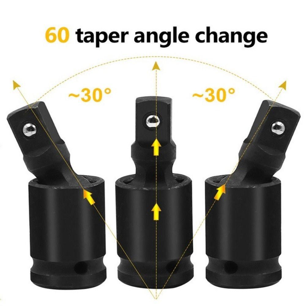 Регулируемый Универсальный Ударный Универсальный Шарнир Автомобильные Ремонтные Инструменты Адаптер Головки Шарнир