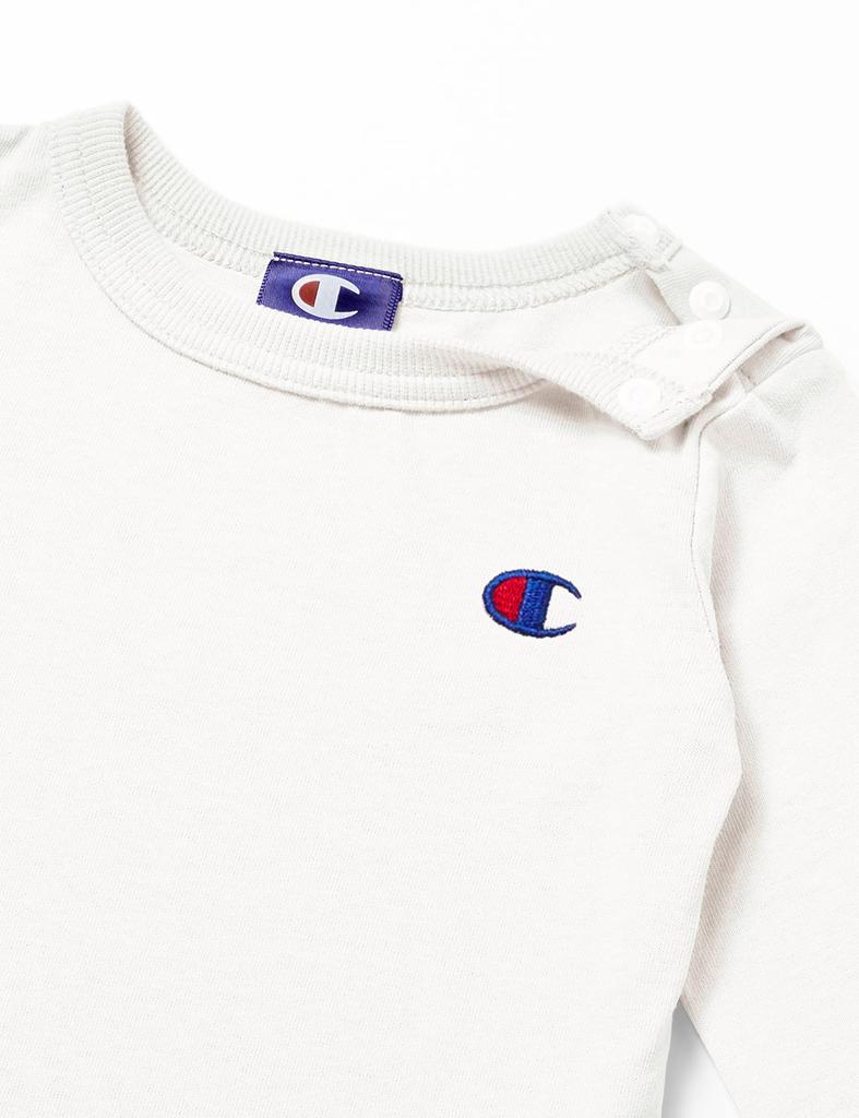 Футболка с длинным рукавом Basic One Point Logo Baby 90 [Champion] Off-White