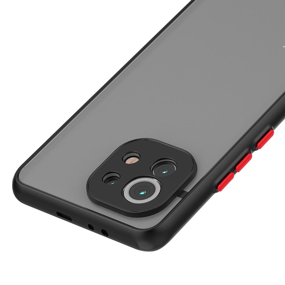 Для Xiaomi Mi 11 lite NE 5G 11T Pro противоударный бронированный пластиковый защитный чехол для телефона для Xiaomi Mi 11 Ultra 5G TPU Skin Feel Cover