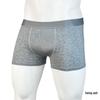 Мужские эластичные антибактериальные хлопковые боксеры-брифы - Дышащие, Не деформирующиеся, Большого размера, Удобная посадка