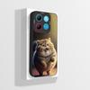 For Infinix Smart 7 Case Infinix Smart 7 HD Phone Case X6515 X6516 Cute Panda Cartoon Camera Protection Matte Soft Bumper Cover