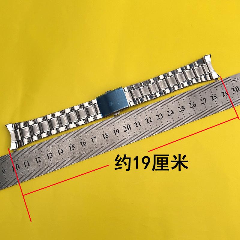 Ремешок из нержавеющей стали Arc Interface, стальной ремешок для мужчин, двусторонний браслет с раскладывающейся пряжкой в виде самолета, аксессуары для часов