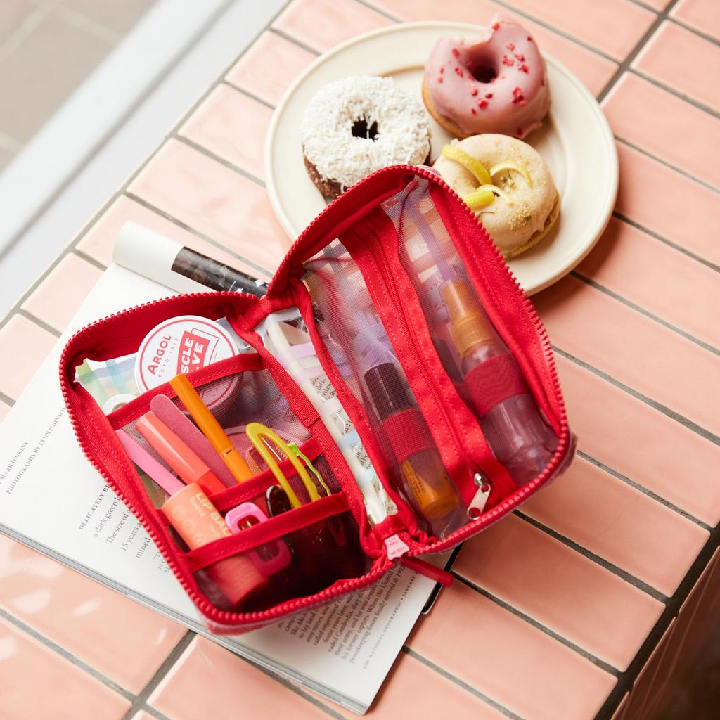 Hobonichi Small Drawer Pouch Transparent Check