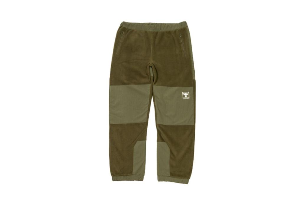 JACKALL Double Face Fleece Pants M Size Olive