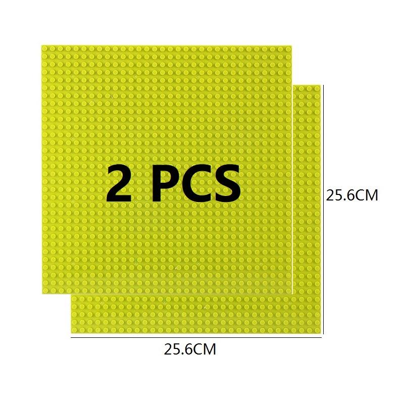 2 шт. классические опорные плиты 32x32 16x32 точек опорная пластина MOC блоки пластиковые строительные кирпичи в сборе совместимые бренды City Friends
