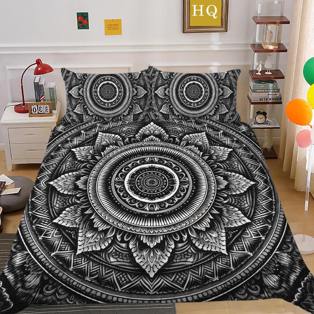 Домашние комплекты постельного белья, наволочка из микрофибры с принтом, пододеяльники для подростков, мужской двойной размер, домашний текстиль высокого ранга