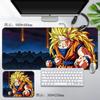 Кожаный коврик для мыши Dragon Ball Водонепроницаемый с принтом Сон Гоку Мужские компьютерные периферийные аксессуары Большой размер Игровой коврик для клавиатуры Офисный коврик для стола
