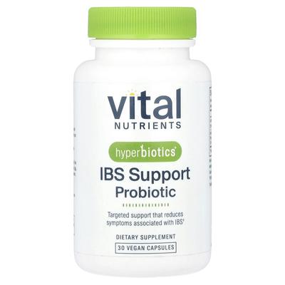 Hyperbiotics®, Пробиотик для IBS, 30 вегетарианских капсул
