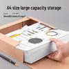 Deli A4 Kraft Paper File Archiving Box
