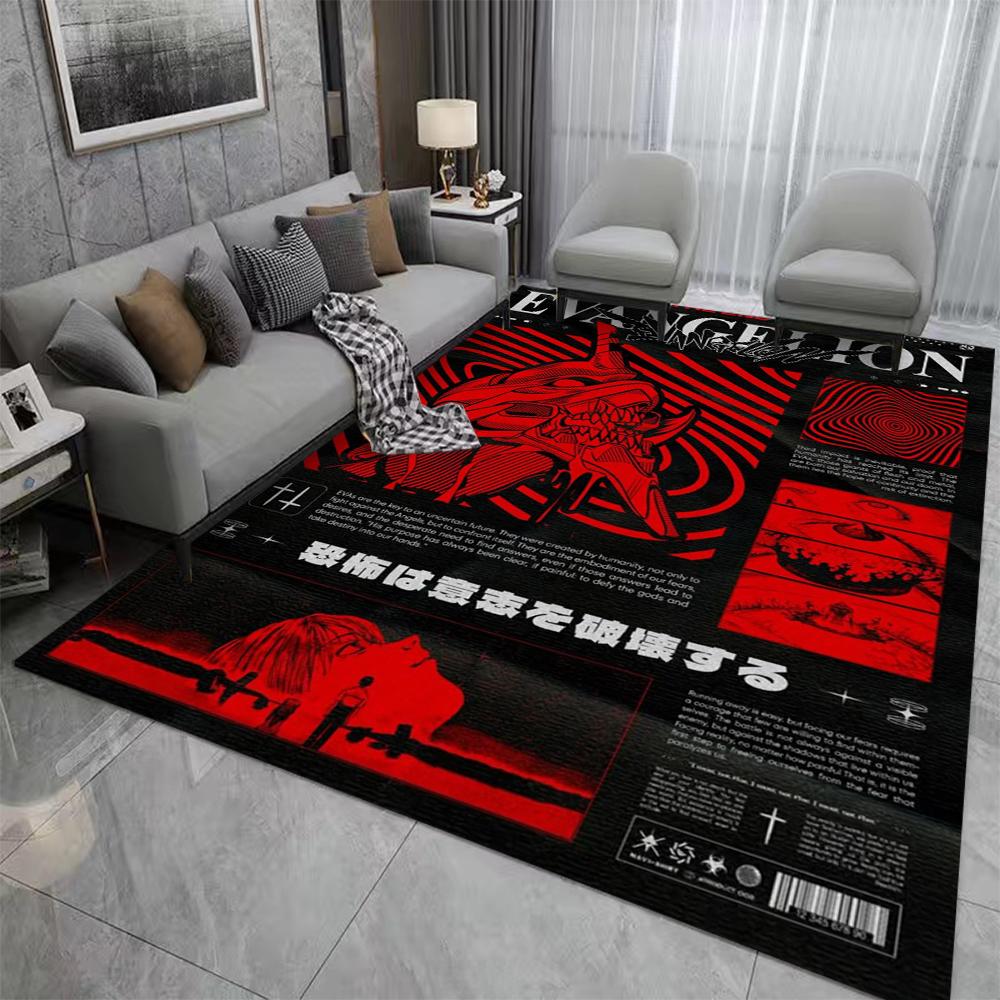 Anime Theme Carpet for Living Room Home Sofa Decoration,Children Game Large Decor Floor Mat Yoga Mat Large Carpet