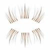 Coffee Color False Eyelashes Soft Clusters Lashes Fake Lashes  for Eyelash Extension