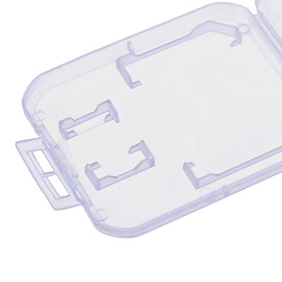 10 шт. прозрачный пластиковый чехол для карты памяти Micro Sd Tf Card Storage Box Protection