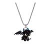 Cartoon Black White Dragon Necklace Hip Hop Style Couple Lovely Necklace Fashion Jewelry Accessories