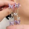Butterfly Dangle Earrings For Women Drop Earring Jewelry